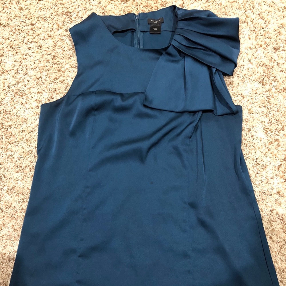 Navy blouse